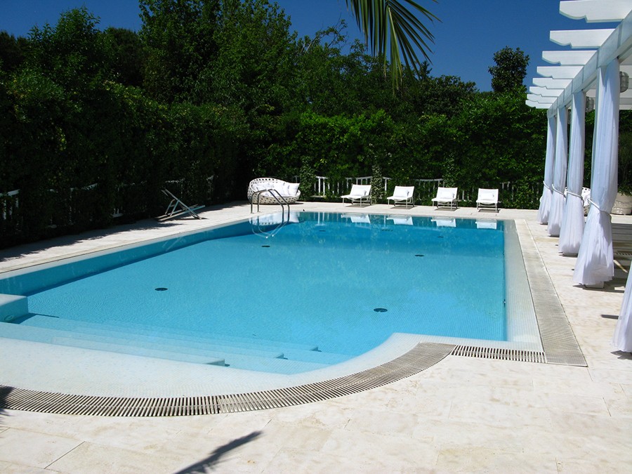 The swimming pool