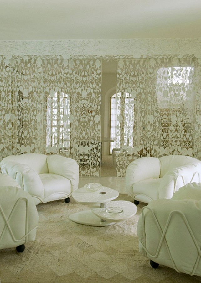 The white sitting room