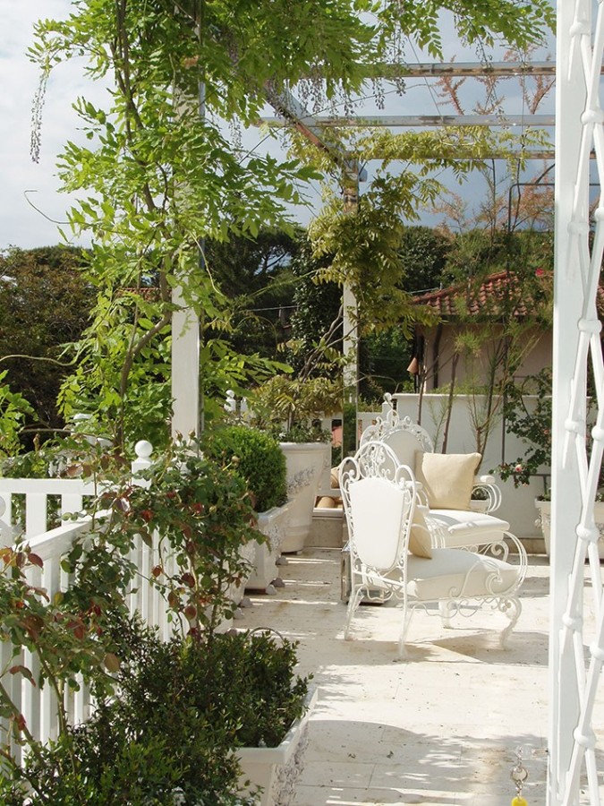 The flowering terrace
