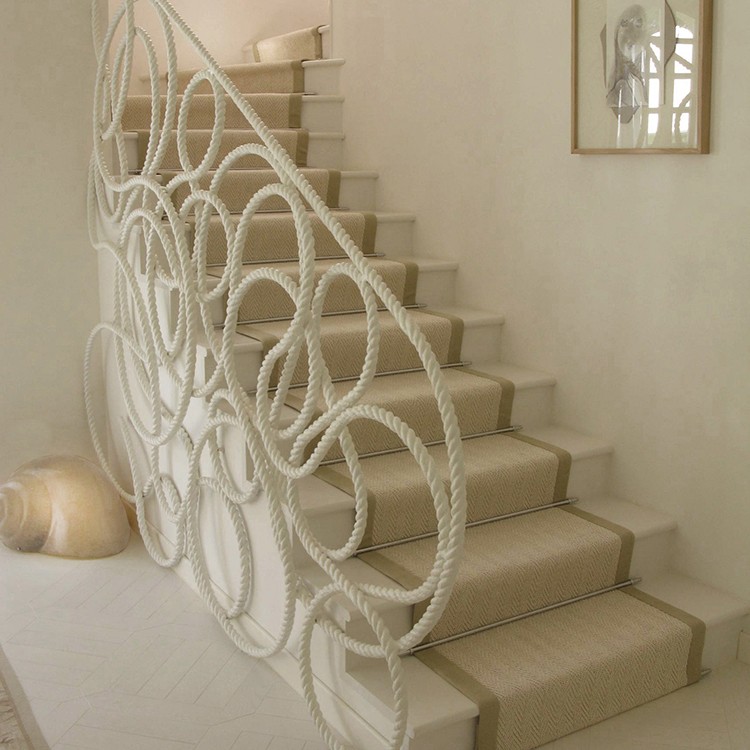 The sculptural staircase